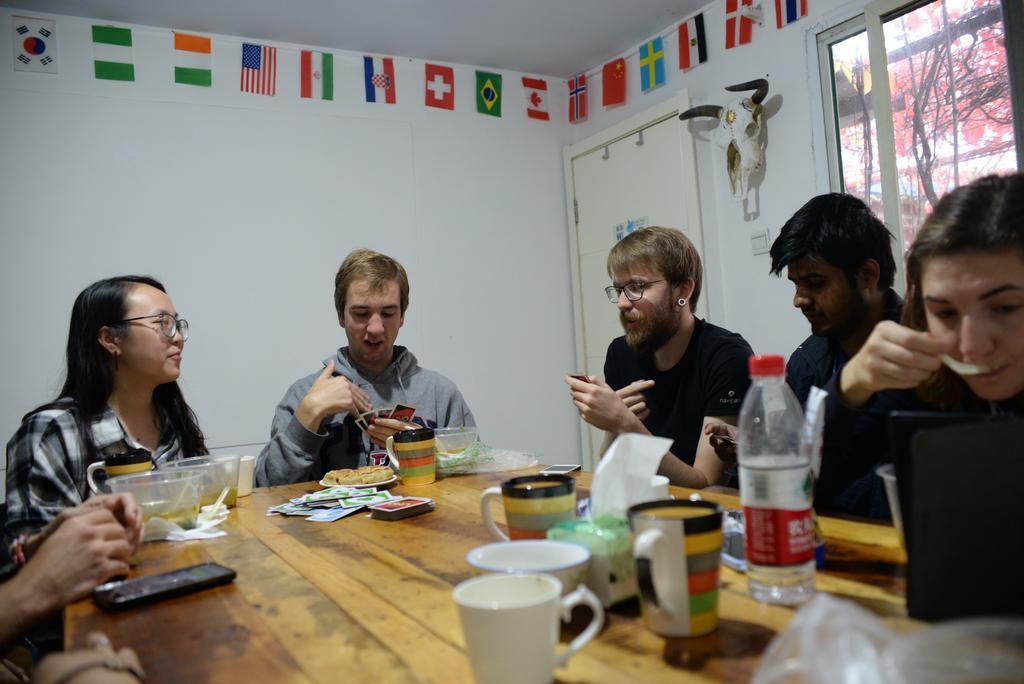 צ'נגדה First Met Backpackers Hostel מראה חיצוני תמונה